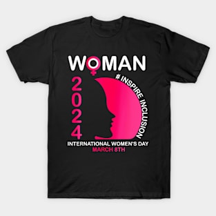 Inspire Inclusion International Womens Day 2024 T-Shirt